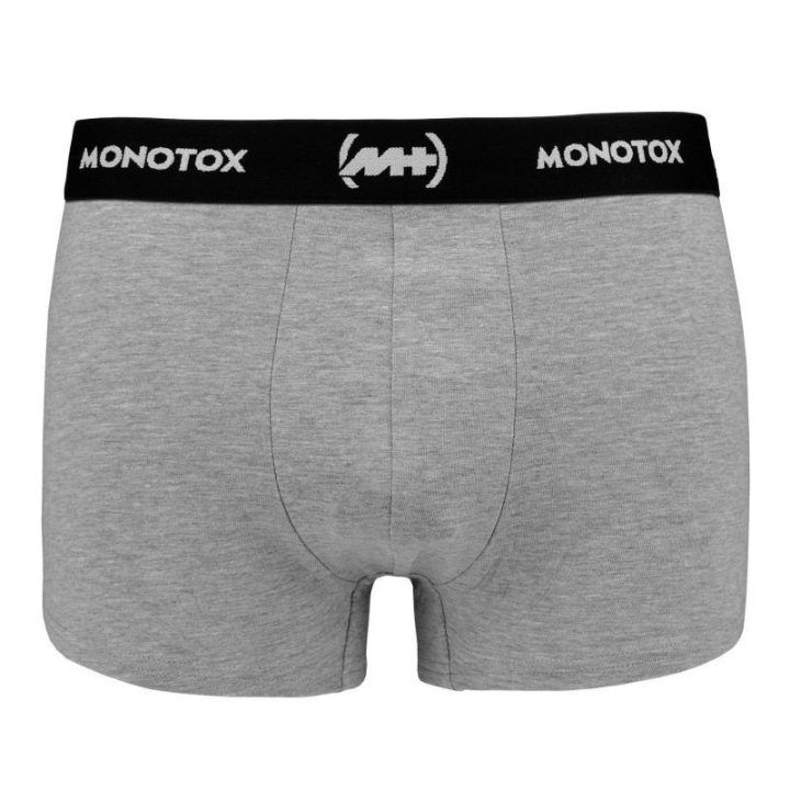 Vyriškas medvilninių bokserių rinkinys Monotox Basics, 3 vnt