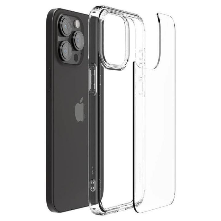 SPIGEN CRYSTAL HYBRID IPHONE 15 PRO - skaidrus
