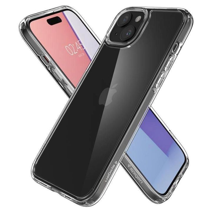 Spigen Crystal Hybrid , krištolo skaidrumo - iPhone 15 Plus