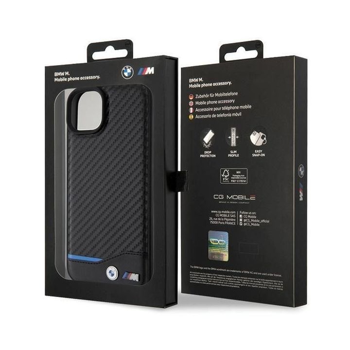 BMW odinis iPhone 15 Plus odinis antspaudas - didmeninė prekė