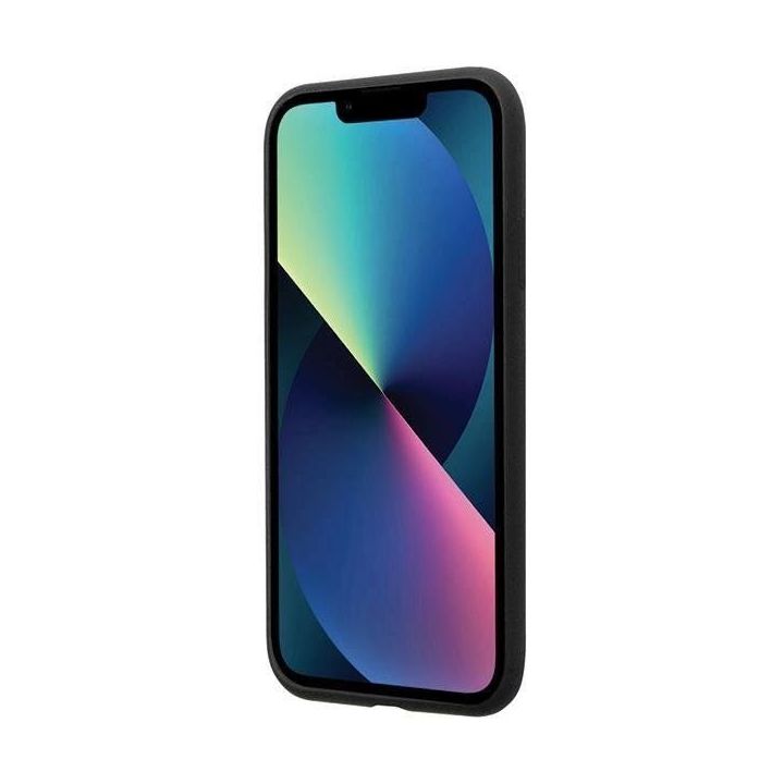 Guess silikoninis dėklas su logotipu Strass 4G , skirtas iPhone 11 / Xr - juodas