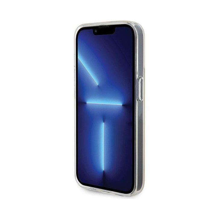 Dėklas Guess IML Faceted Mirror Disco Iridescent na iPhone 15 Pro - daugialypė terpė