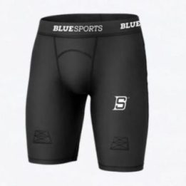 Vaikiški šortai su įsiūtu suspensoriumi BlueSports Cup '24