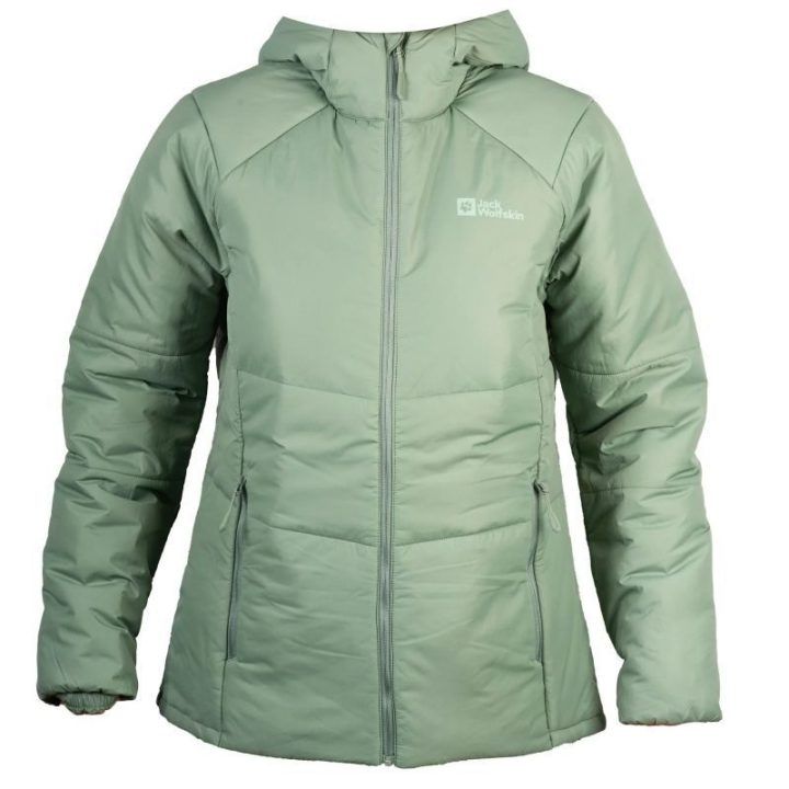 Moteriška žieminė striukė Jack Wolfskin Bergland INS, žalia