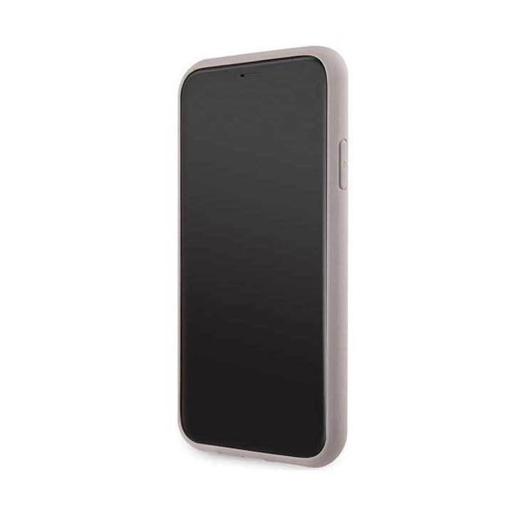 Guess Saffiano MagSafe dėklas iPhone 11 / Xr - rožinis