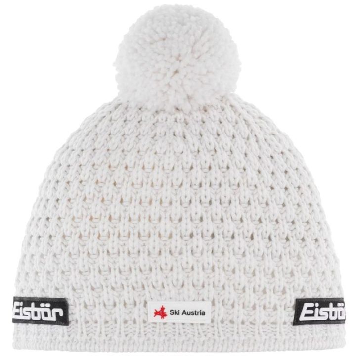 Merino vilnos kepurė su bumbulu Eisbär Trail Pompon MÜ SKA