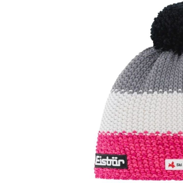 Žieminė vilnonė kepurė su pomponu Eisbar Star Pompon Mu Ska