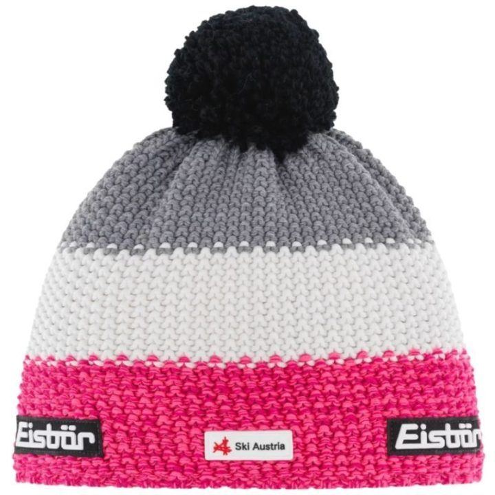 Žieminė vilnonė kepurė su pomponu Eisbar Star Pompon Mu Ska