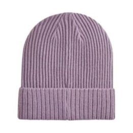 Mezginė kepurė Puma Ribbed Classic Cuff, šviesiai violetinė