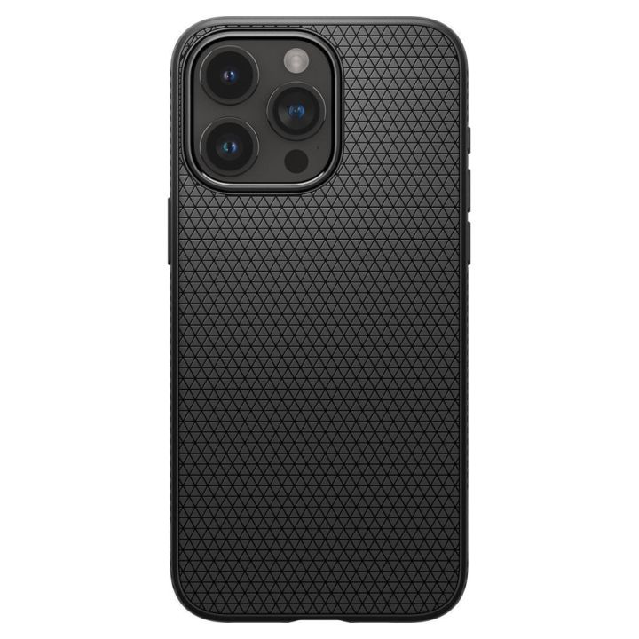 SPIGEN LIQUID AIR IPHONE 15 PRO MATINIS JUODAS