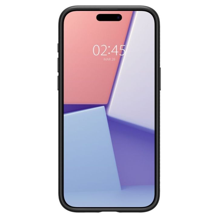 SPIGEN LIQUID AIR IPHONE 15 PRO MATINIS JUODAS