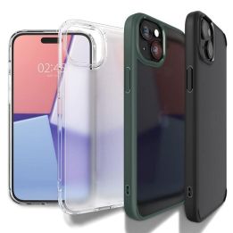 Spigen Ultra Hybrid , tamsiai mėlyna - iPhone 15 Plus