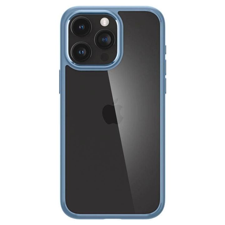 Spigen Crystal Hybrid , sierra blue - iPhone 15 Pro Max