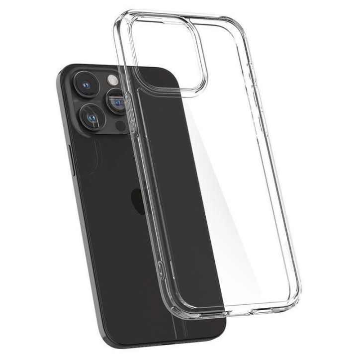 Spigen Crystal Hybrid , krištolo skaidrumo - iPhone 15 Pro Max