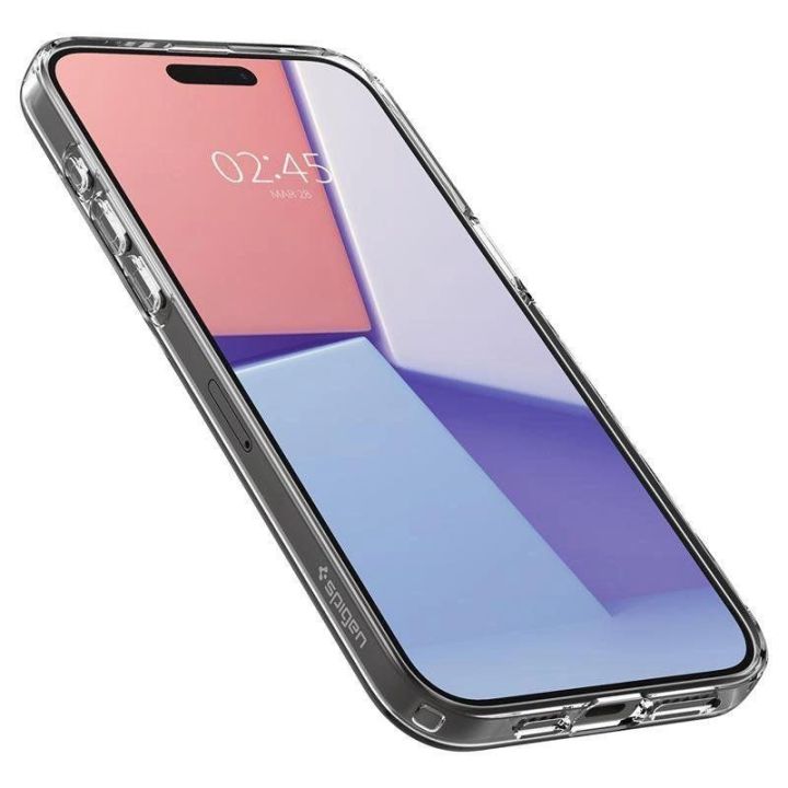 Spigen Crystal Flex , krištolo skaidrumo - iPhone 15 Pro Max