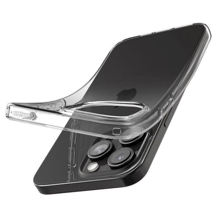 Spigen Crystal Flex , krištolo skaidrumo - iPhone 15 Pro Max