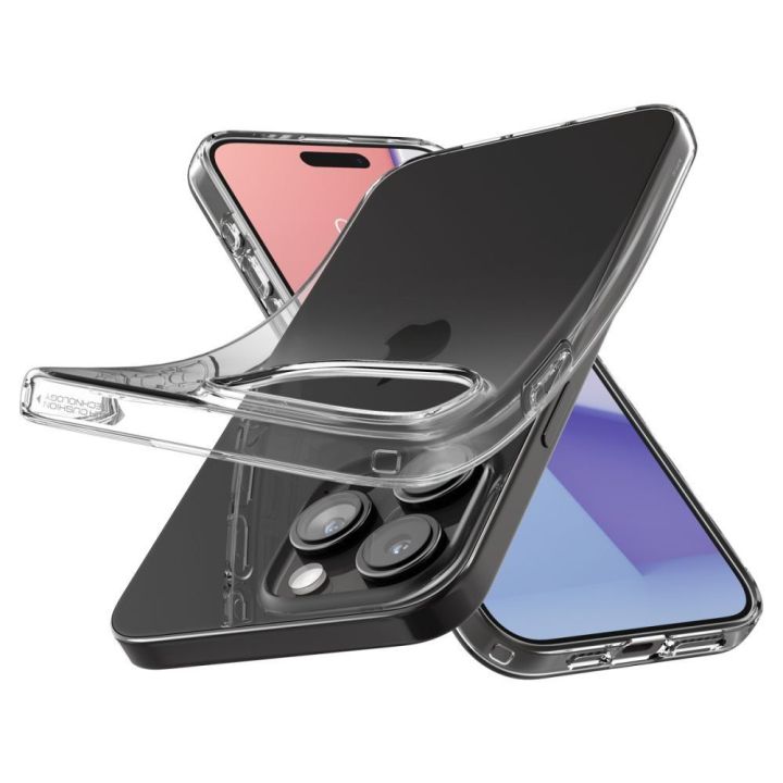 SPIGEN SKYSTŲJŲ KRISTALŲ IPHONE 15 PRO MAX CRYSTAL CLEAR