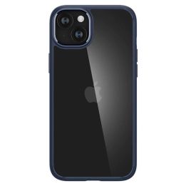 Spigen Crystal Hybrid , tamsiai mėlyna - iPhone 15 Plus