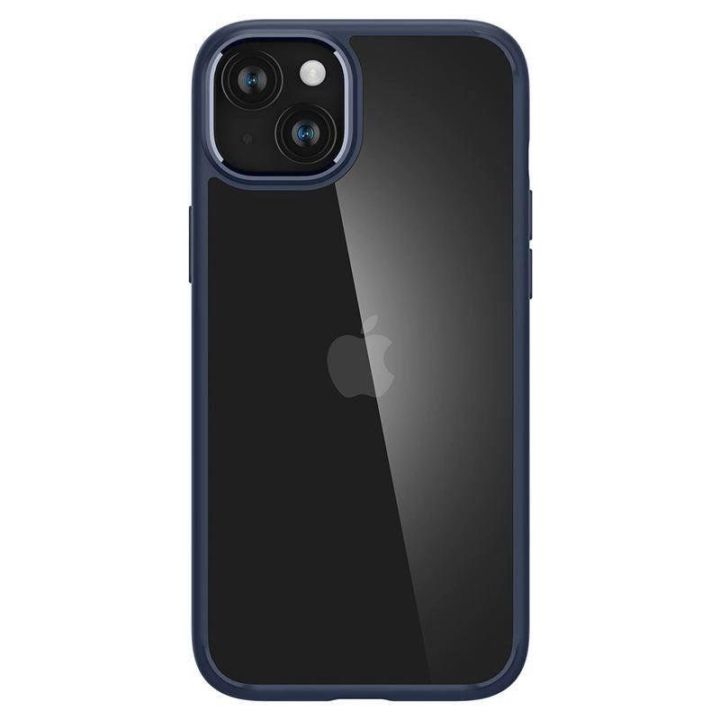 Spigen Crystal Hybrid , tamsiai mėlyna - iPhone 15 Plus