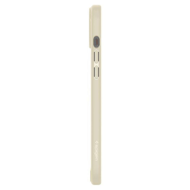 Spigen Crystal Hybrid priedas iPhone 15 Plus - Smėlio spalvos