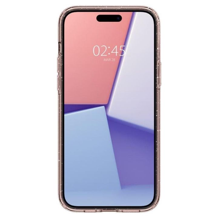 SPIGEN SKYSTŲJŲ KRISTALŲ IPHONE 15 PLIUS BLIZGUS KRIŠTOLO ROŽĖ