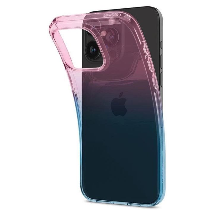 SPIGEN SKYSTŲJŲ KRISTALŲ IPHONE 15 PRO GRADATION PINK