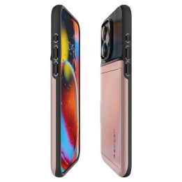 Spigen Slim Armor CS , rožinio aukso spalvos - iPhone 15 Pro Max