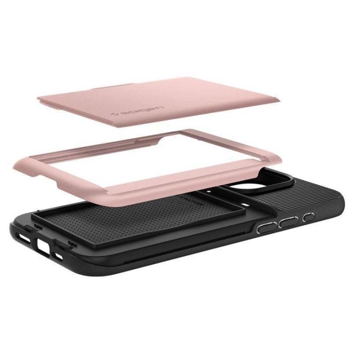 Spigen Slim Armor CS , rožinio aukso spalvos - iPhone 15 Pro Max