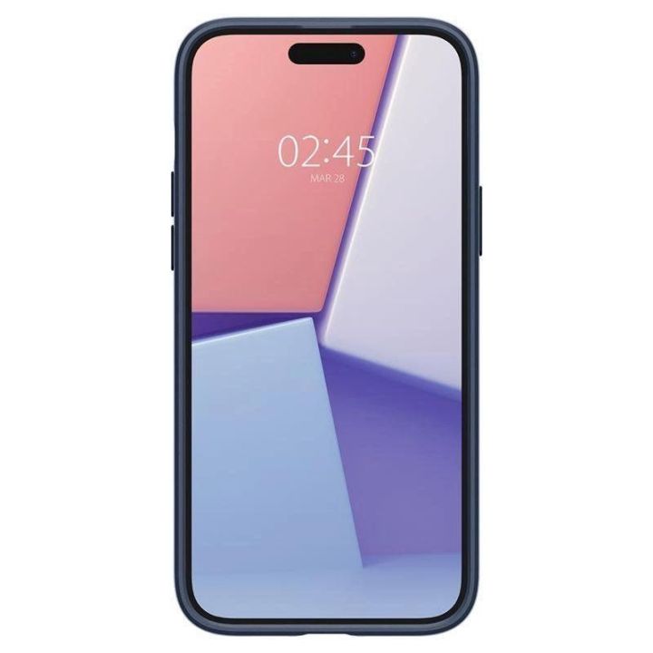 Spigen Thin Fit dėklas iPhone 15 Plus - mėlynas