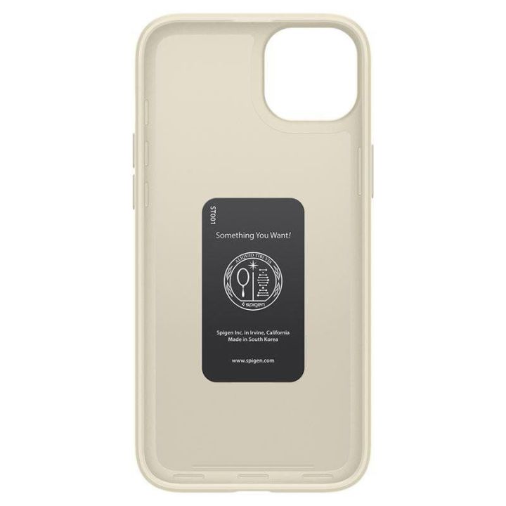Dėklas Spigen Thin Fit do iPhone 15 Plus - Smėlio spalvos
