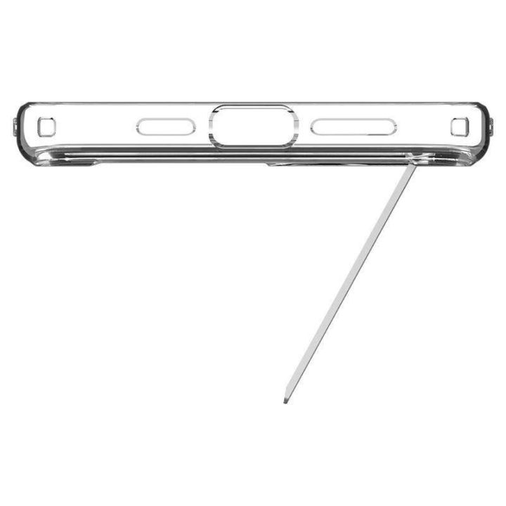 Spigen Ultra Hybrid S MagSafe dėklas su stovu iPhone 15 Plus - juodas