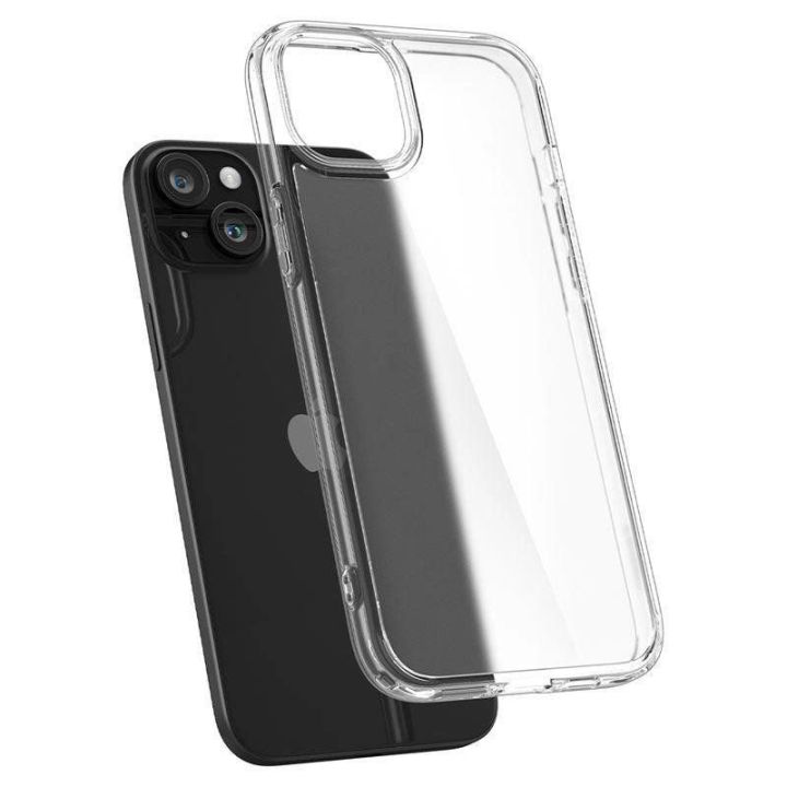 Spigen Ultra Hybrid dėklas iPhone 15 Plus - skaidrus