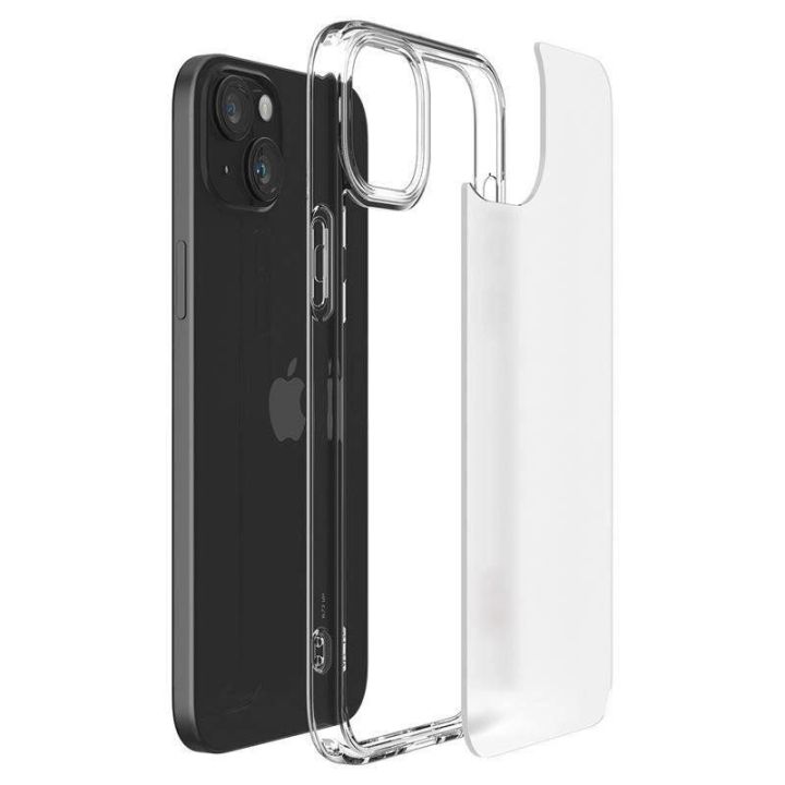 Spigen Ultra Hybrid dėklas iPhone 15 Plus - skaidrus