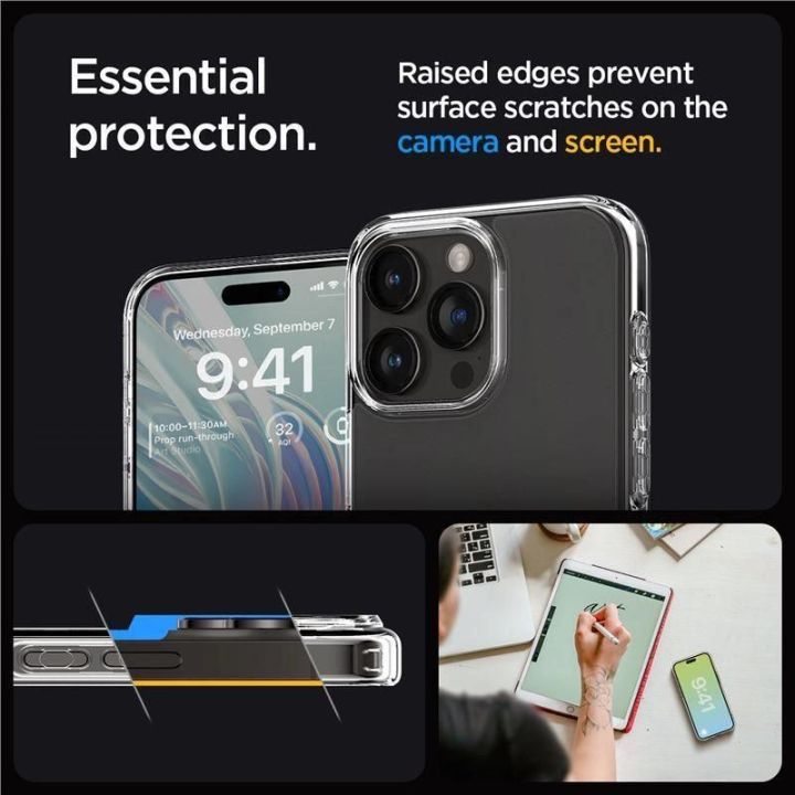 SPIGEN ULTRA HIBRIDINIS IPHONE 15 PRO FROST CLEAR