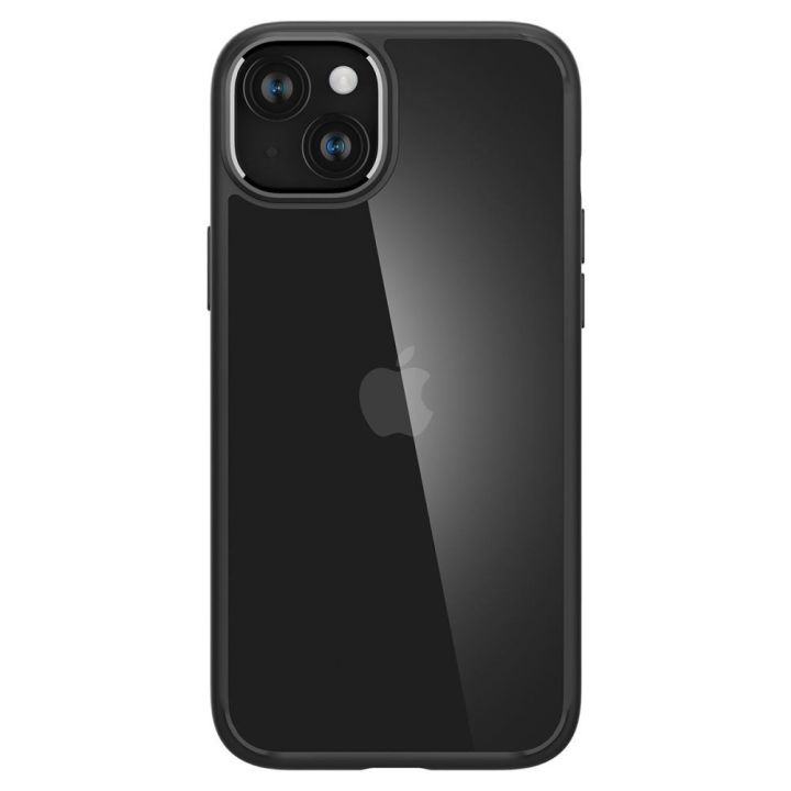 SPIGEN ULTRA HIBRIDINIS IPHONE 15 MATINĖS JUODOS SPALVOS
