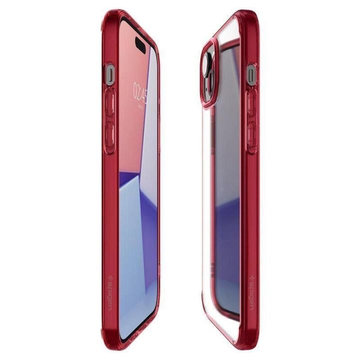 Spigen Ultra Hybrid , raudonas kristalas - iPhone 15 Plus