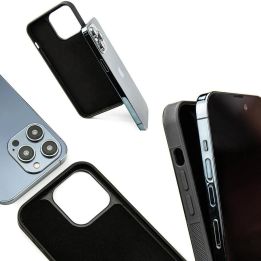 Bewood Unique Uranium medžio ir dervos dėklas iPhone 15 Plus - mėlynas ir baltas