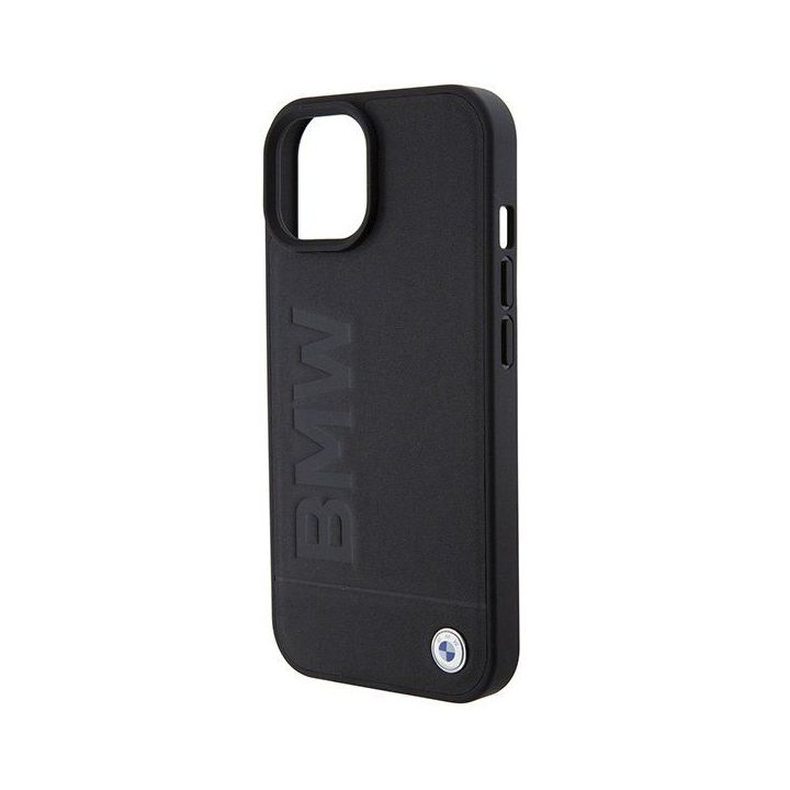 Dėklas BMW Signature Logo Imprint MagSafe do iPhone 15 - nuotraukos