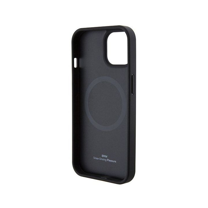 Dėklas BMW Signature Logo Imprint MagSafe do iPhone 15 - nuotraukos