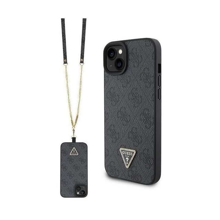 Guess Crossbody 4G Metalinis logotipas iPhone 15 - nuotraukos