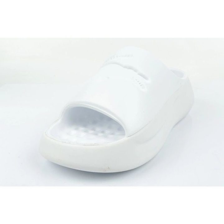 Moteriškos šlepetės Lacoste Serve Slide, baltos