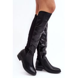 odiniai Ilgaauliai batai SBarski HY27098A Black