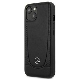 Dėklas Mercedes odinis miestietiškas iPhone 15 Plus - rankinis