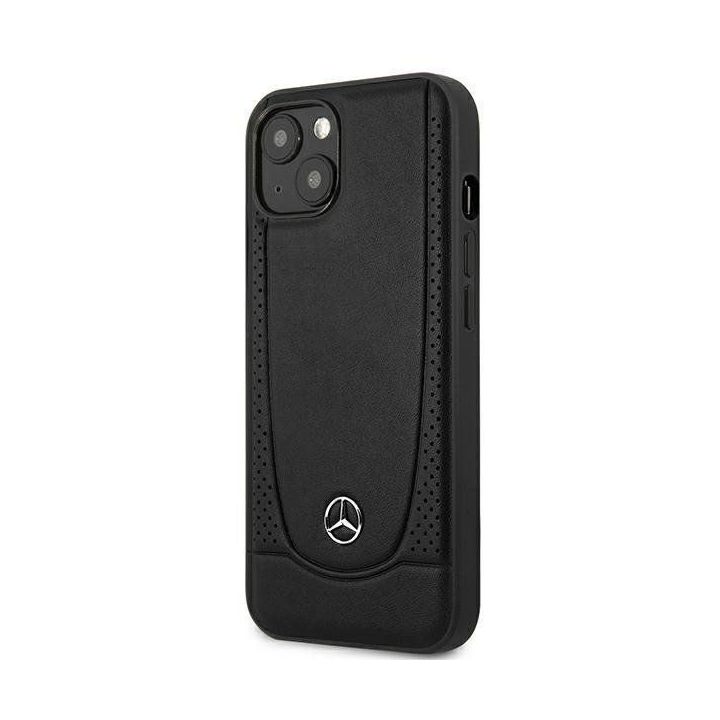 Dėklas Mercedes odinis miestietiškas iPhone 15 Plus - rankinis