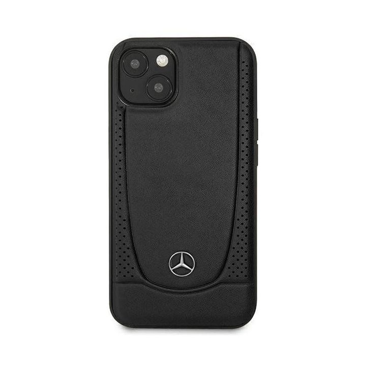 Dėklas Mercedes odinis miestietiškas iPhone 15 Plus - rankinis