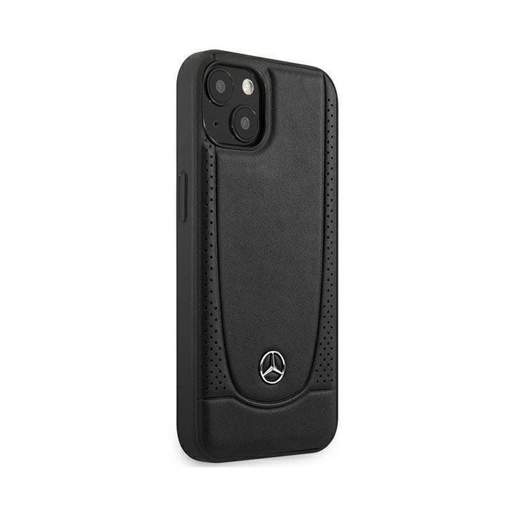 Dėklas Mercedes odinis miestietiškas iPhone 15 Plus - rankinis