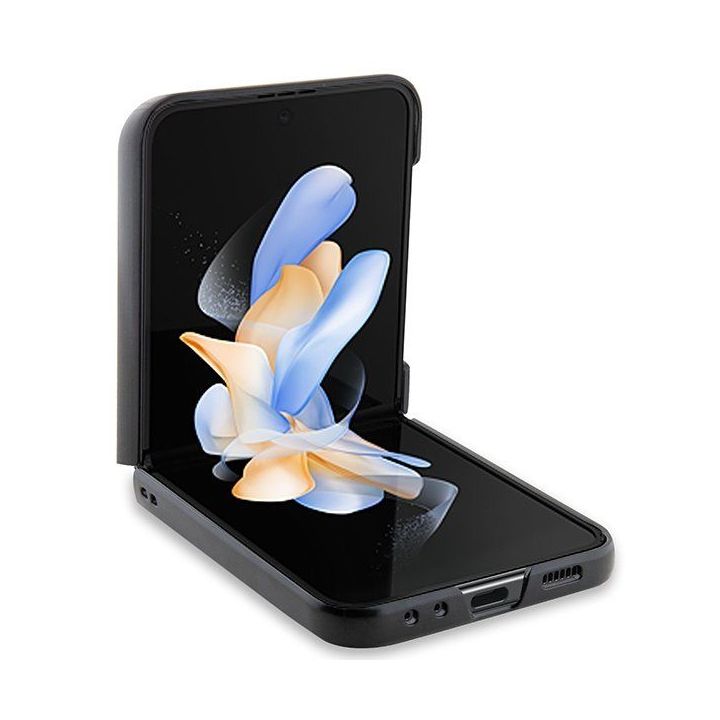 BMW odinis anglies dvideginio dėklas Samsung Galaxy Z Flip 5 - juodas