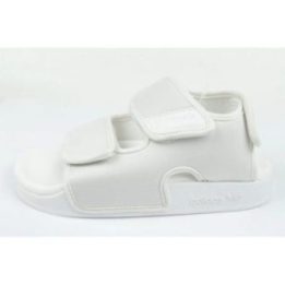 Basutės su reguliuojamu užsegimu adidas Adilette, baltos