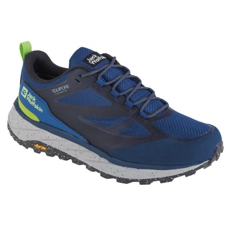 Vyriški žygio batai Jack Wolfskin Terraventure Texapore Low, tamsiai mėlyni
