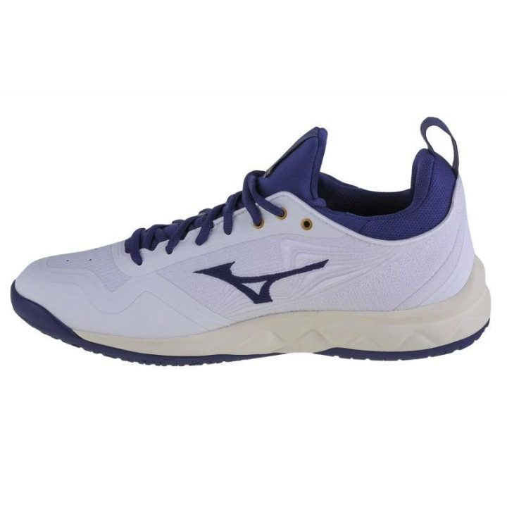 Vyriški žemo profilio tinklinio bateliai Mizuno Wave Luminous 2, balti